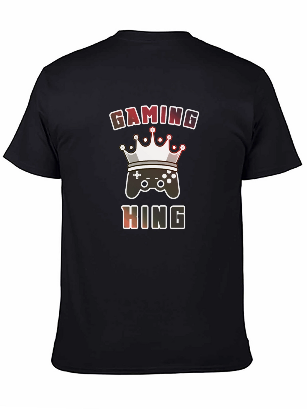 Gaming King Graphic Tee - Gamer T-Shirt