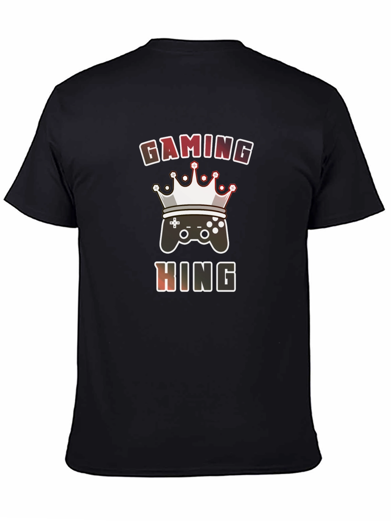 Gaming King Graphic Tee - Gamer T-Shirt