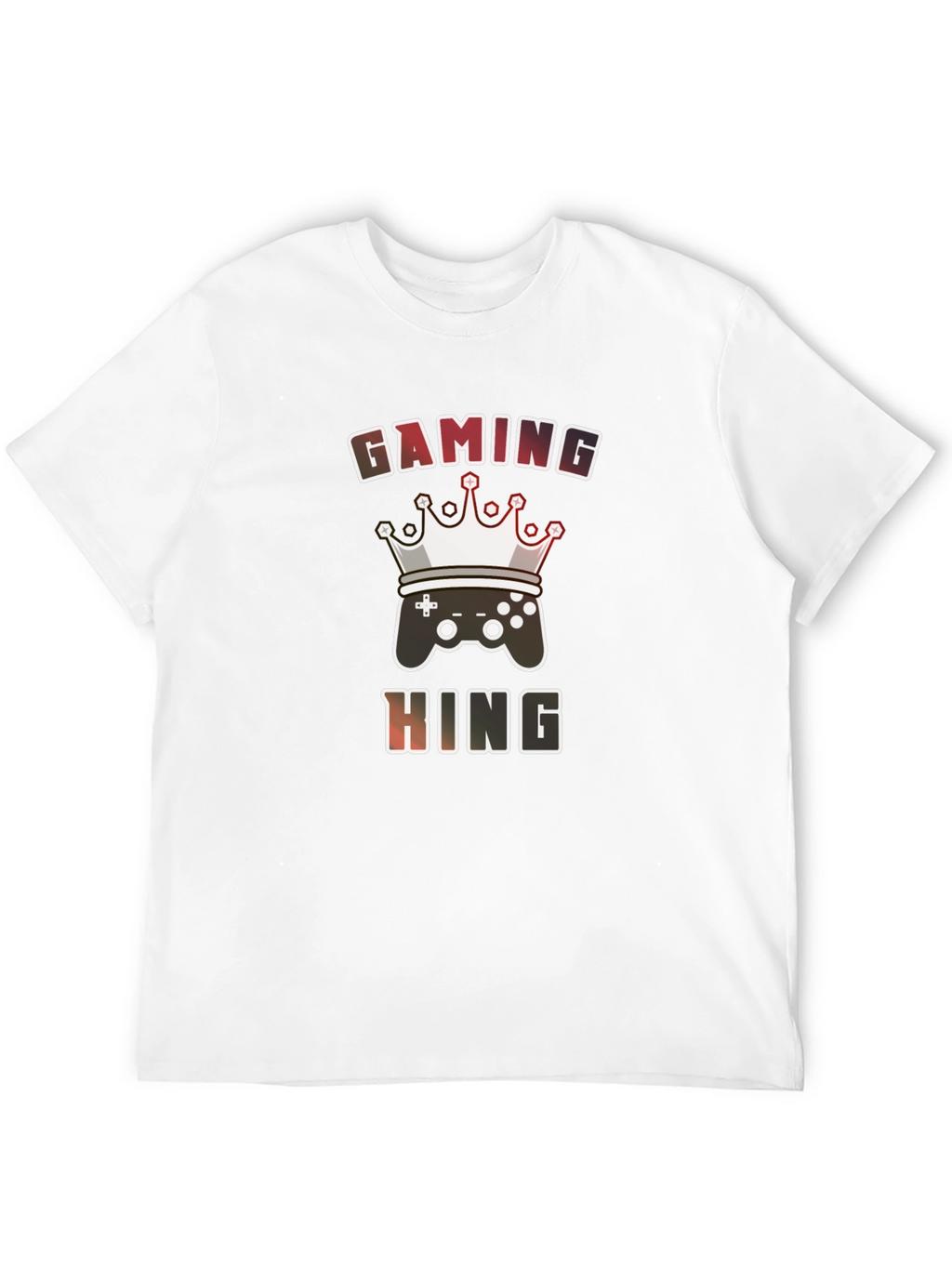 Gaming King Graphic Tee - Gamer T-Shirt