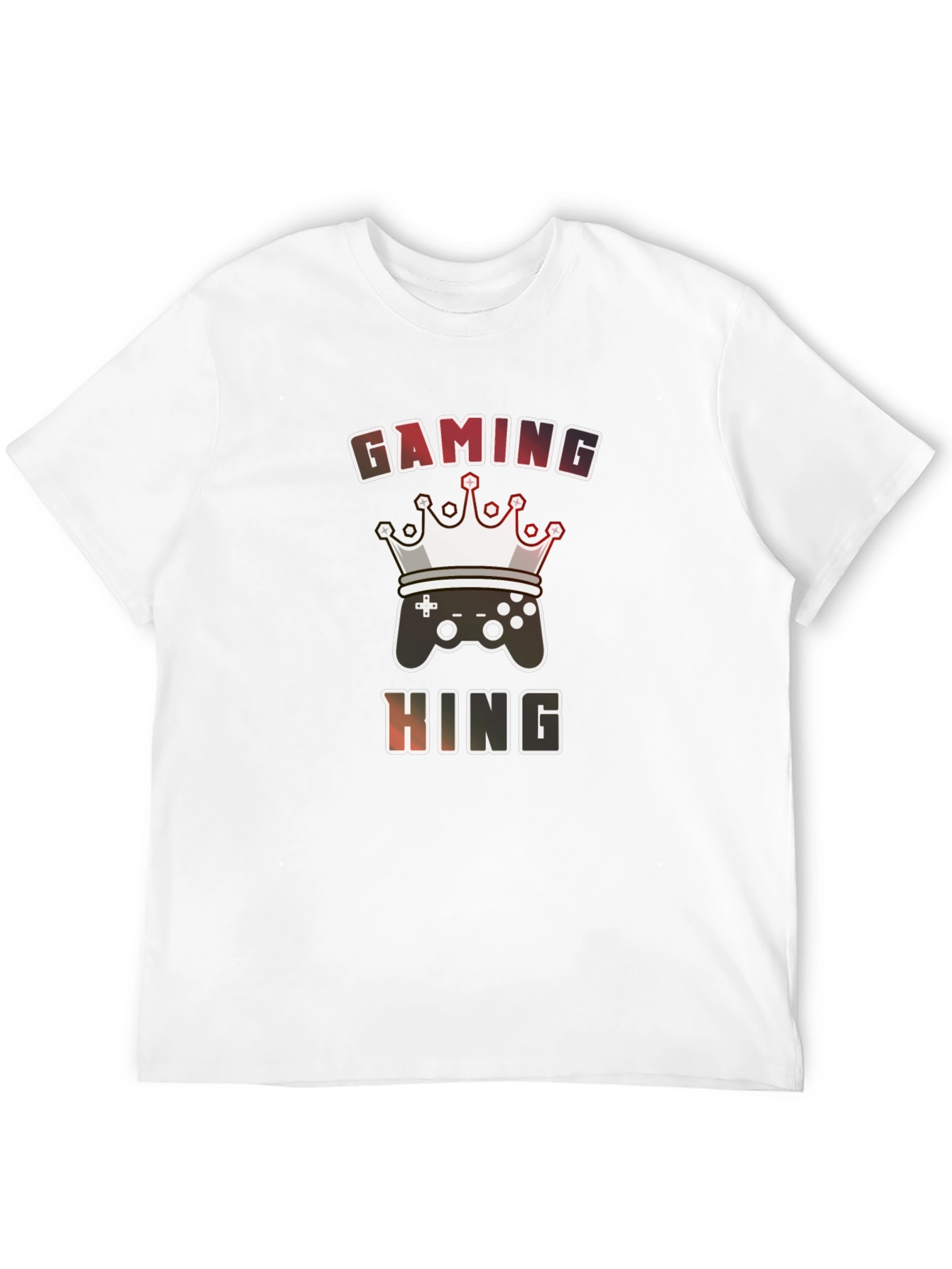 Gaming King Graphic Tee - Gamer T-Shirt
