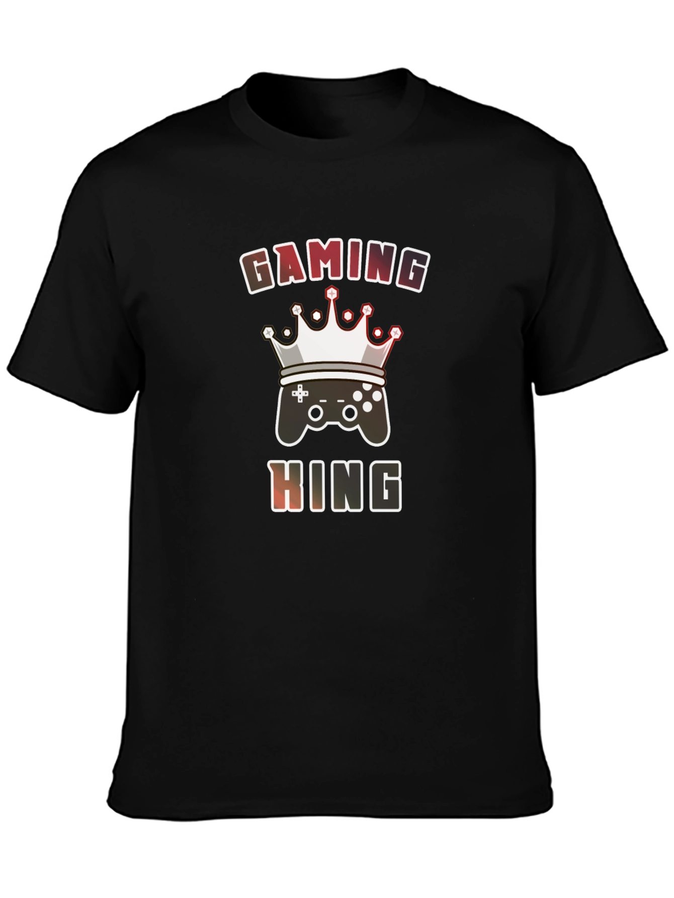 Gaming King Graphic Tee - Gamer T-Shirt