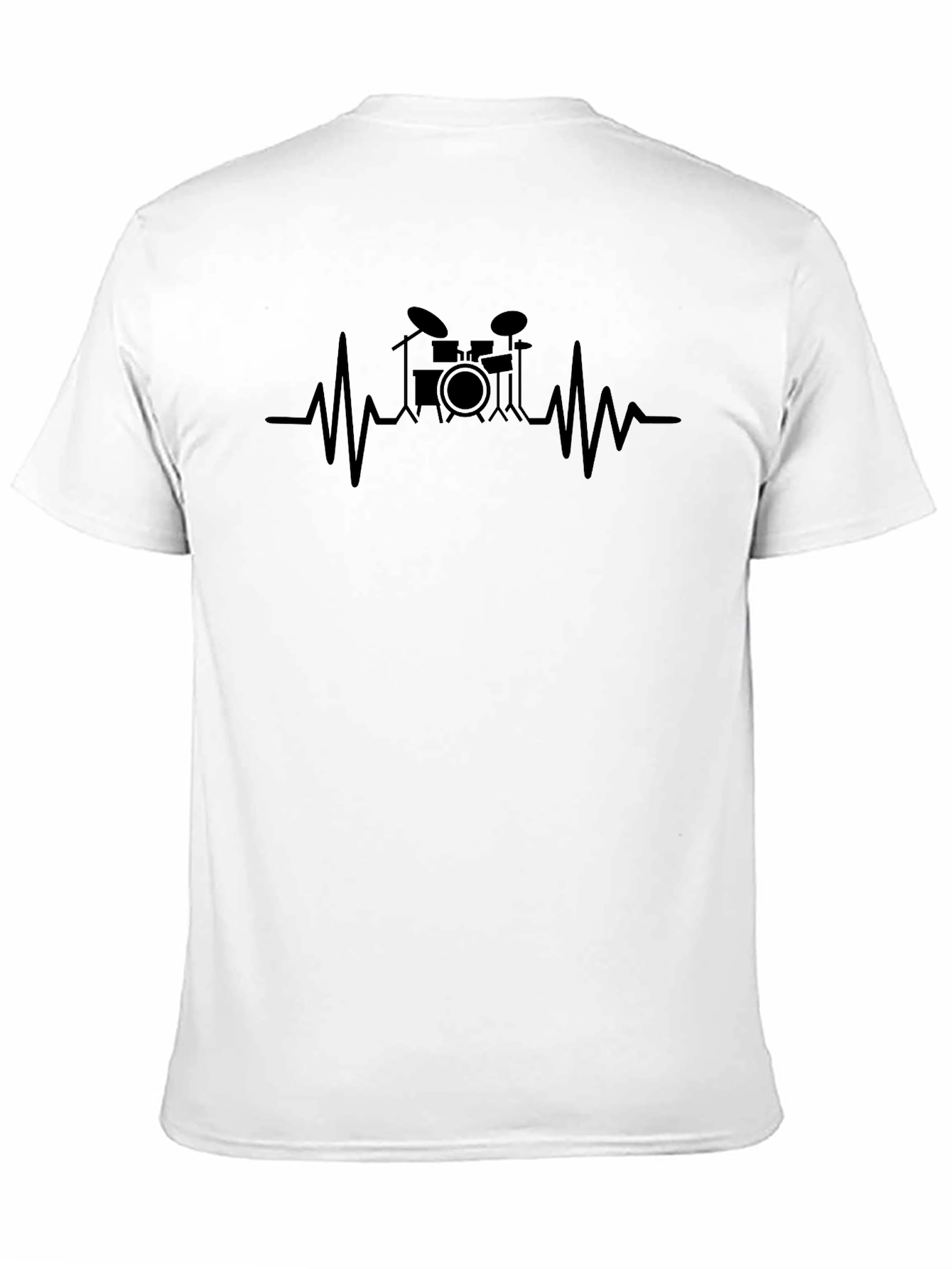 Drum Heartbeat T-Shirt - Musician Tee