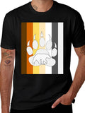Bear Pride T-Shirt - LGBTQ+ Bear Paw
