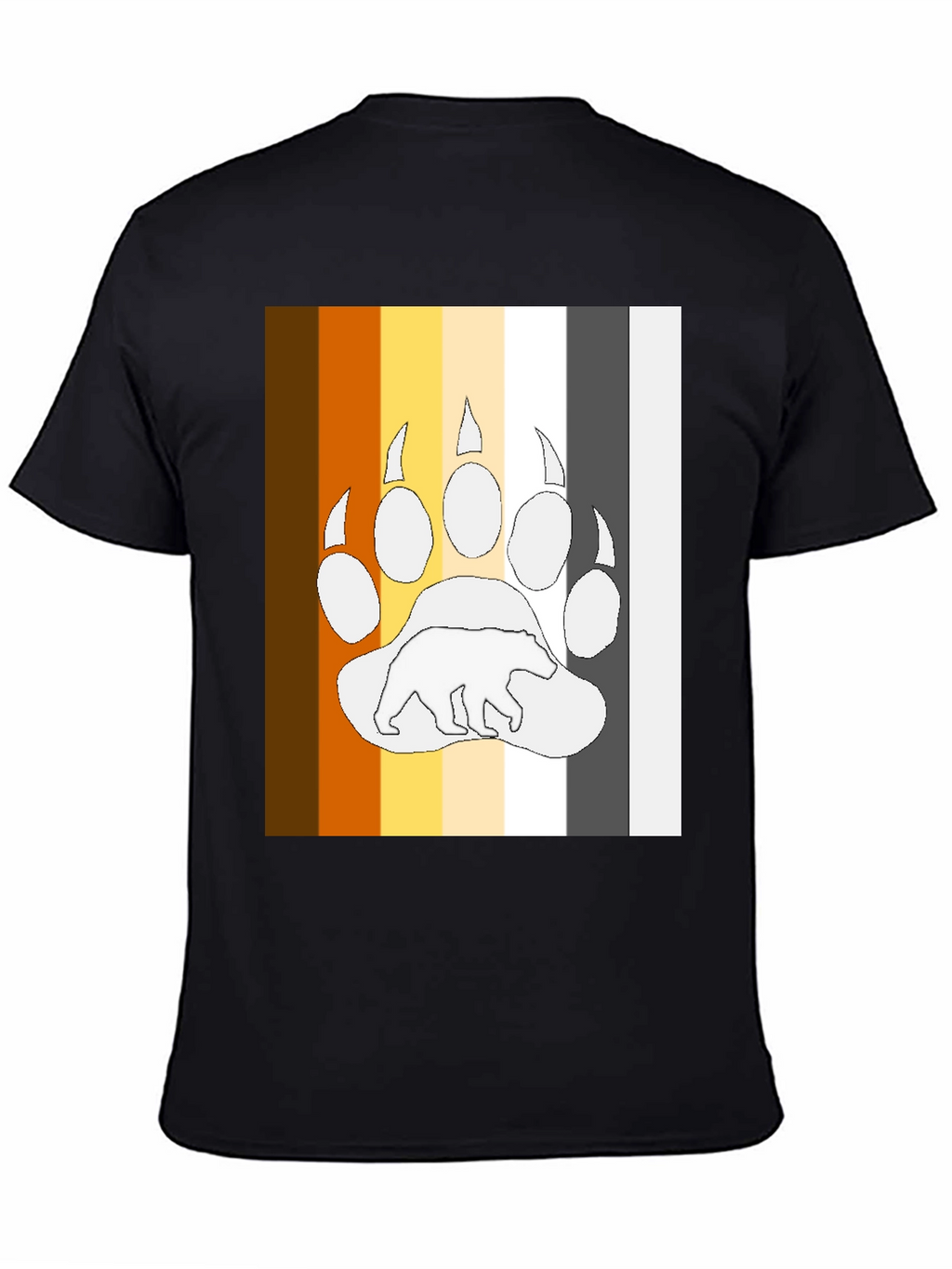 Bear Pride T-Shirt - LGBTQ+ Bear Paw