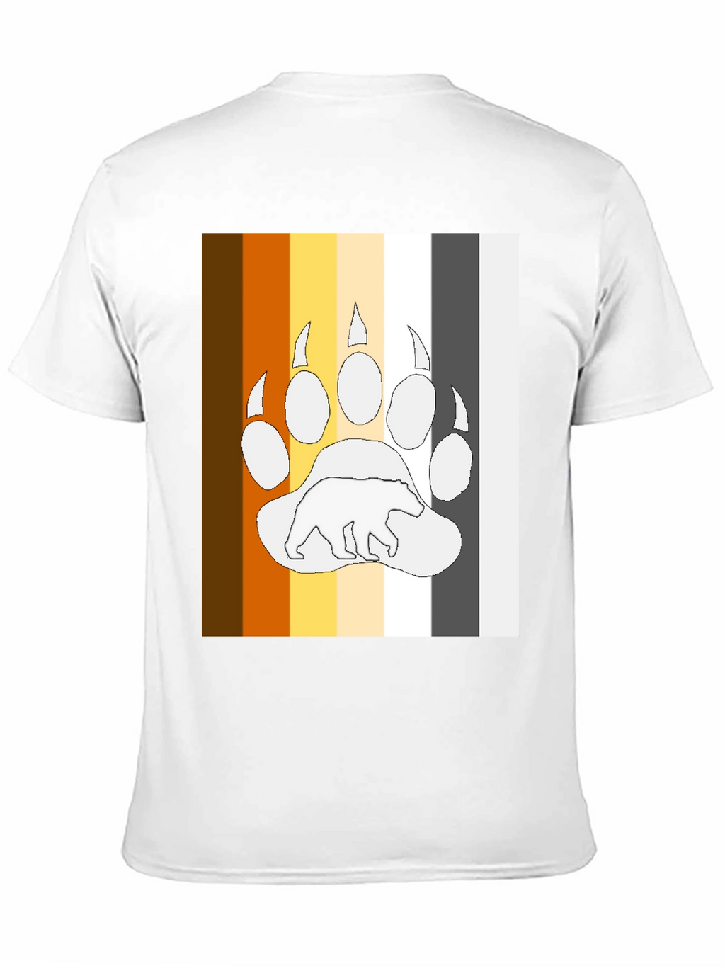 Bear Pride T-Shirt - LGBTQ+ Bear Paw