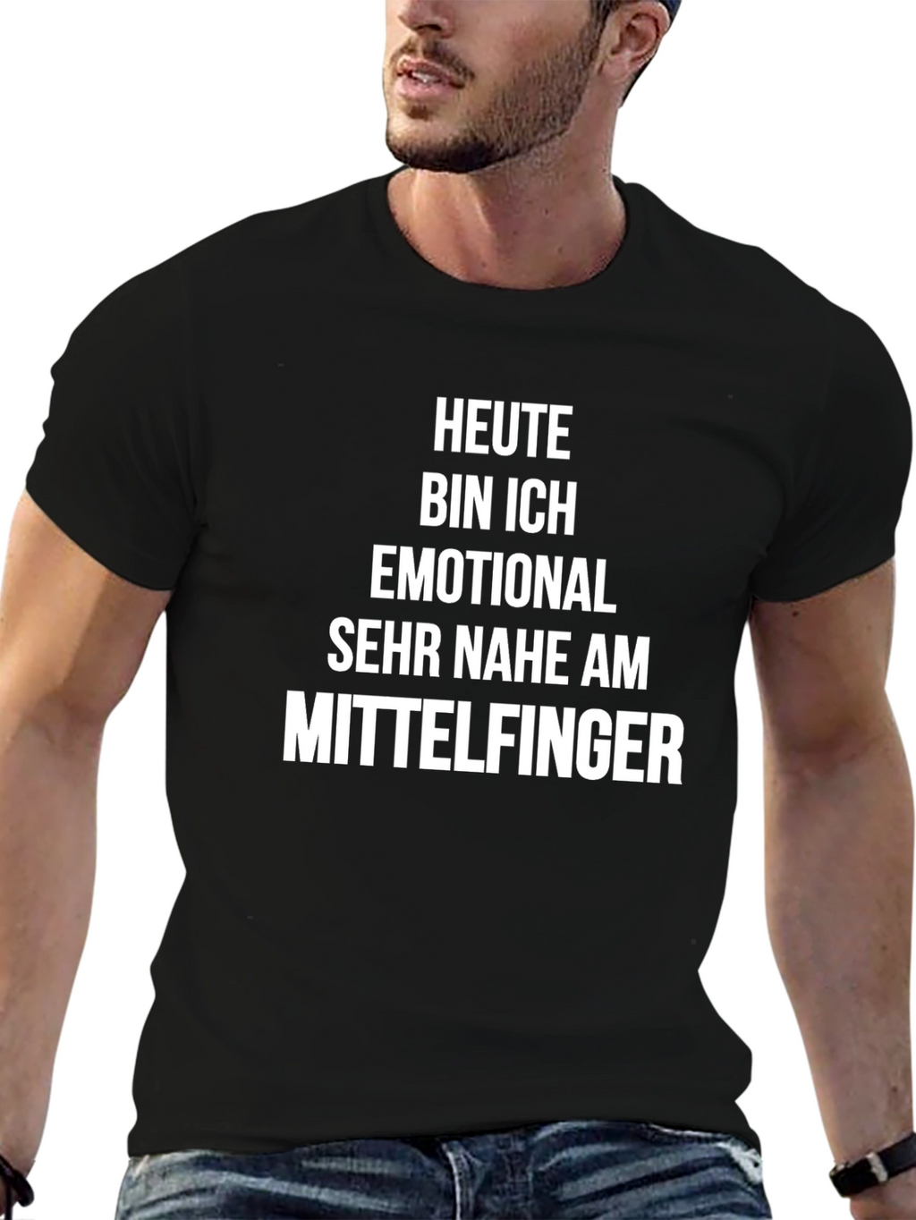 Heute Bin Ich T-Shirt - Sarcastic German Phrase