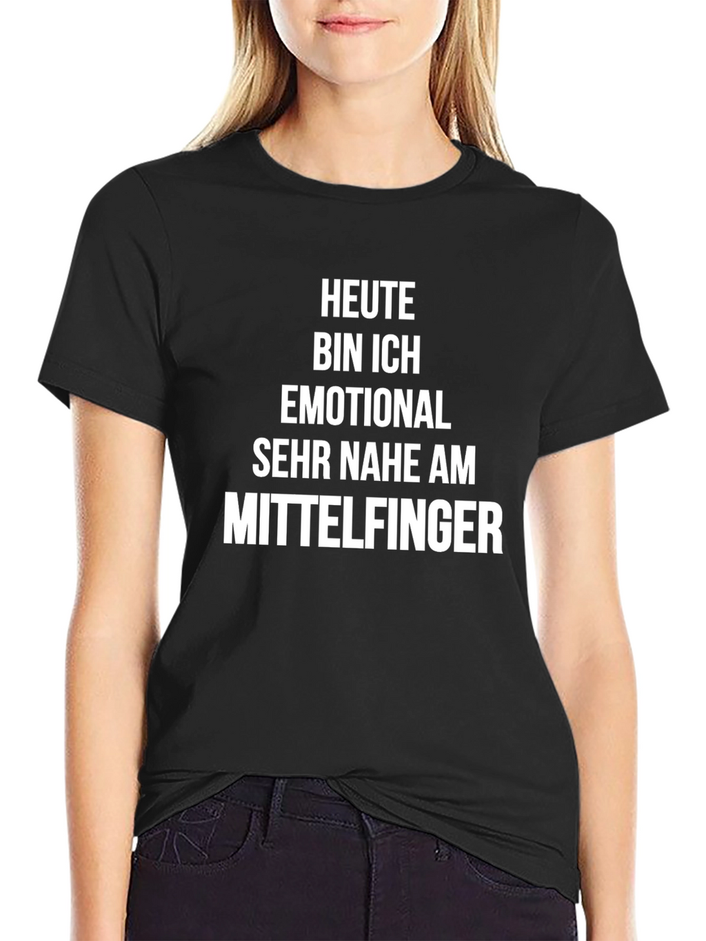 Heute Bin Ich T-Shirt - Sarcastic German Phrase