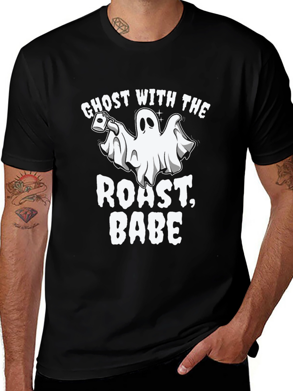 Ghost with the Roast Babe T-Shirt