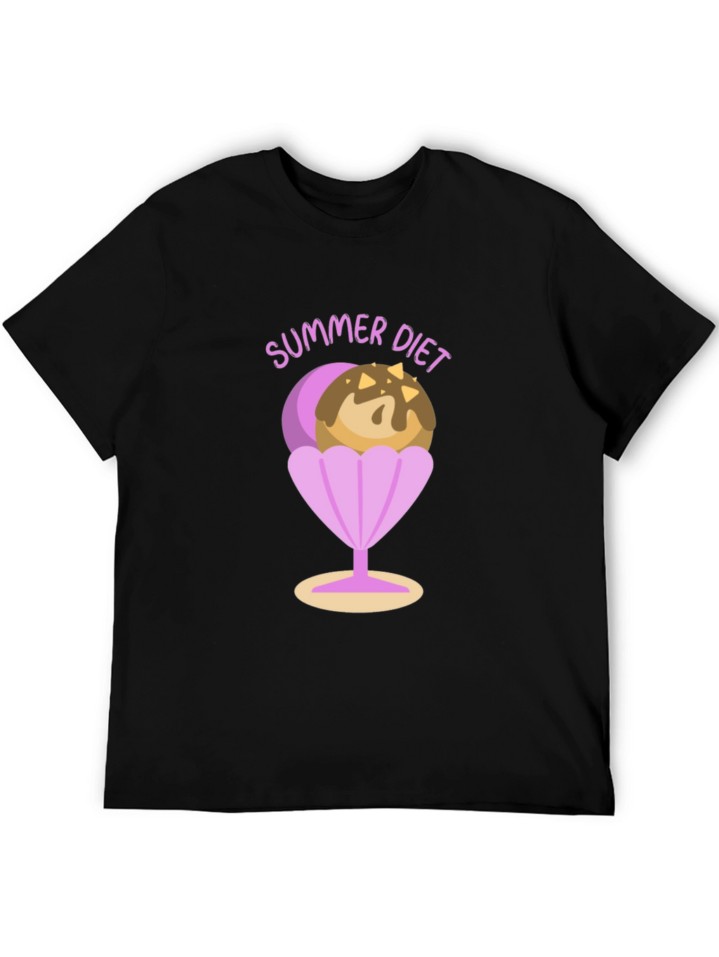 Summer Diet Ice Cream Graphic Tee