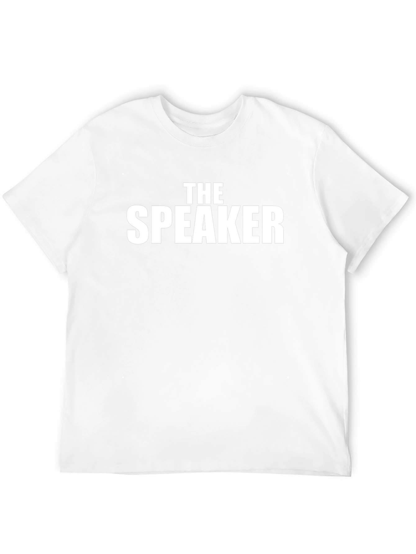 The Speaker Graphic T-Shirt - Casual Unisex Tee