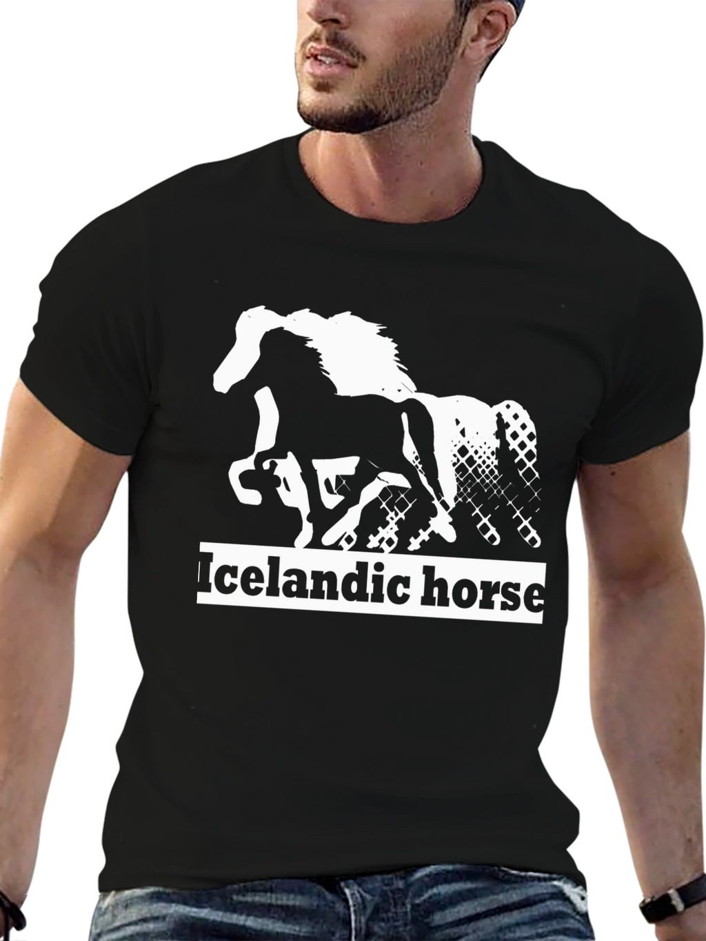 Icelandic Horse T-Shirt - Stylish Graphic Tee