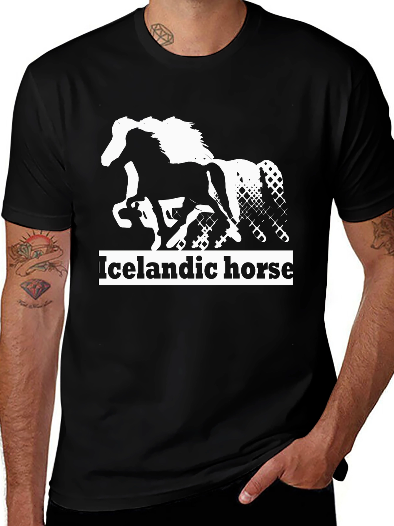 Icelandic Horse T-Shirt - Stylish Graphic Tee