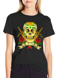 Dia de Muertos Skull T-Shirt