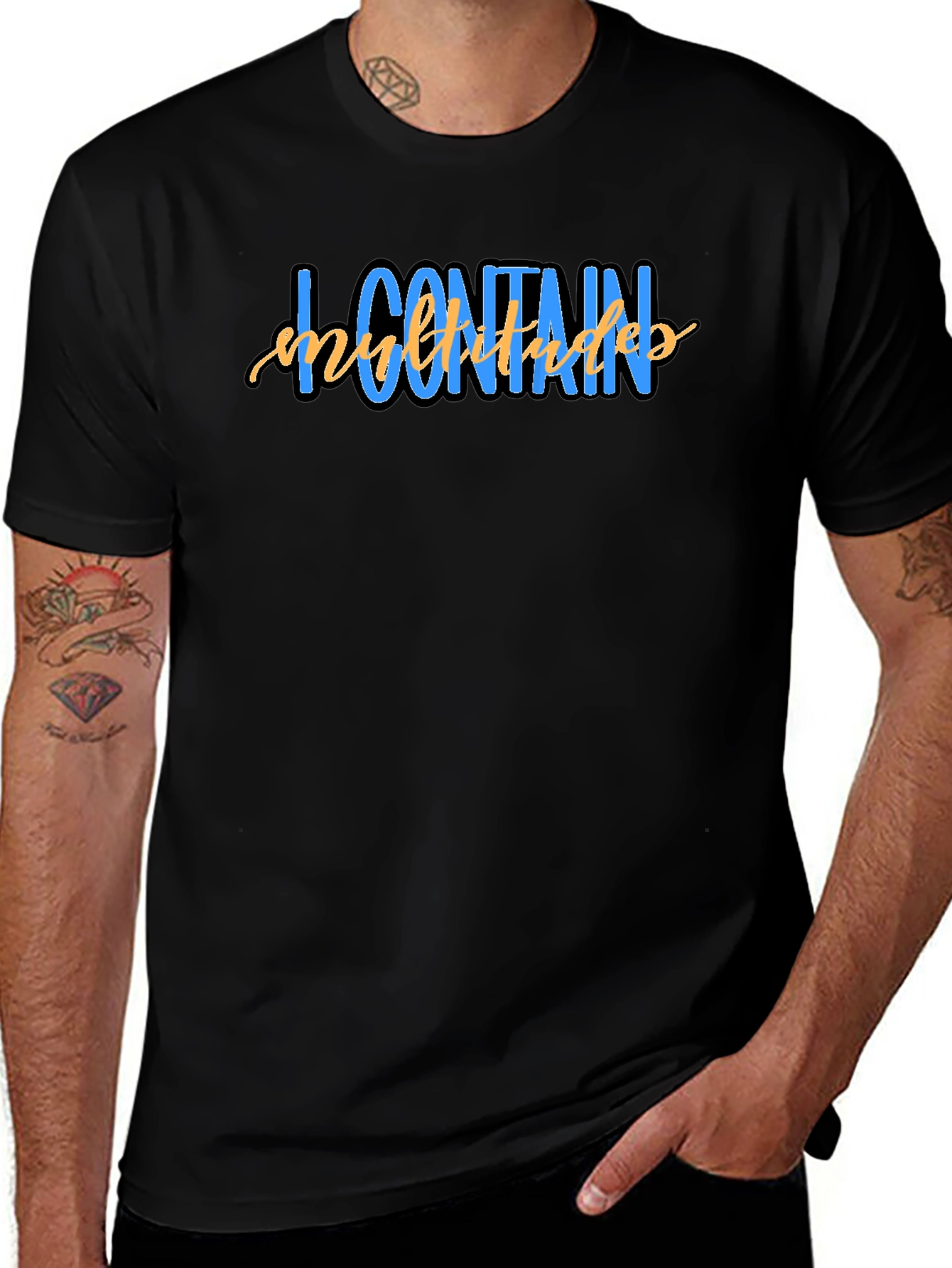 I Contain Multitudes Graphic T-Shirt