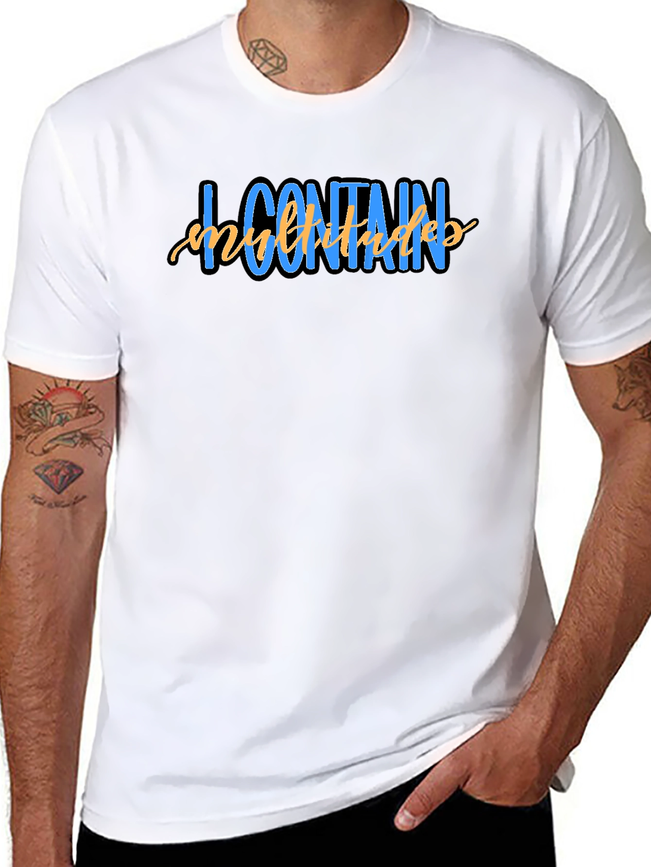 I Contain Multitudes Graphic T-Shirt