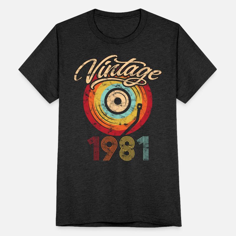 1981 Geburtstag Vinyl Vintage