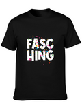 Fasching Confetti Black T-Shirt