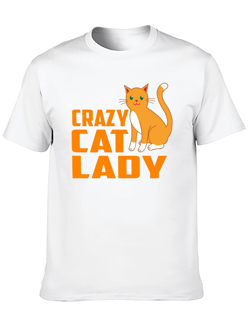 Crazy Cat Lady Black T-Shirt
