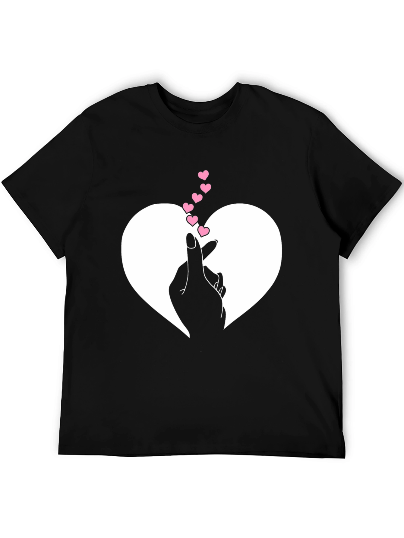 Heart Hand Sign Graphic Tee
