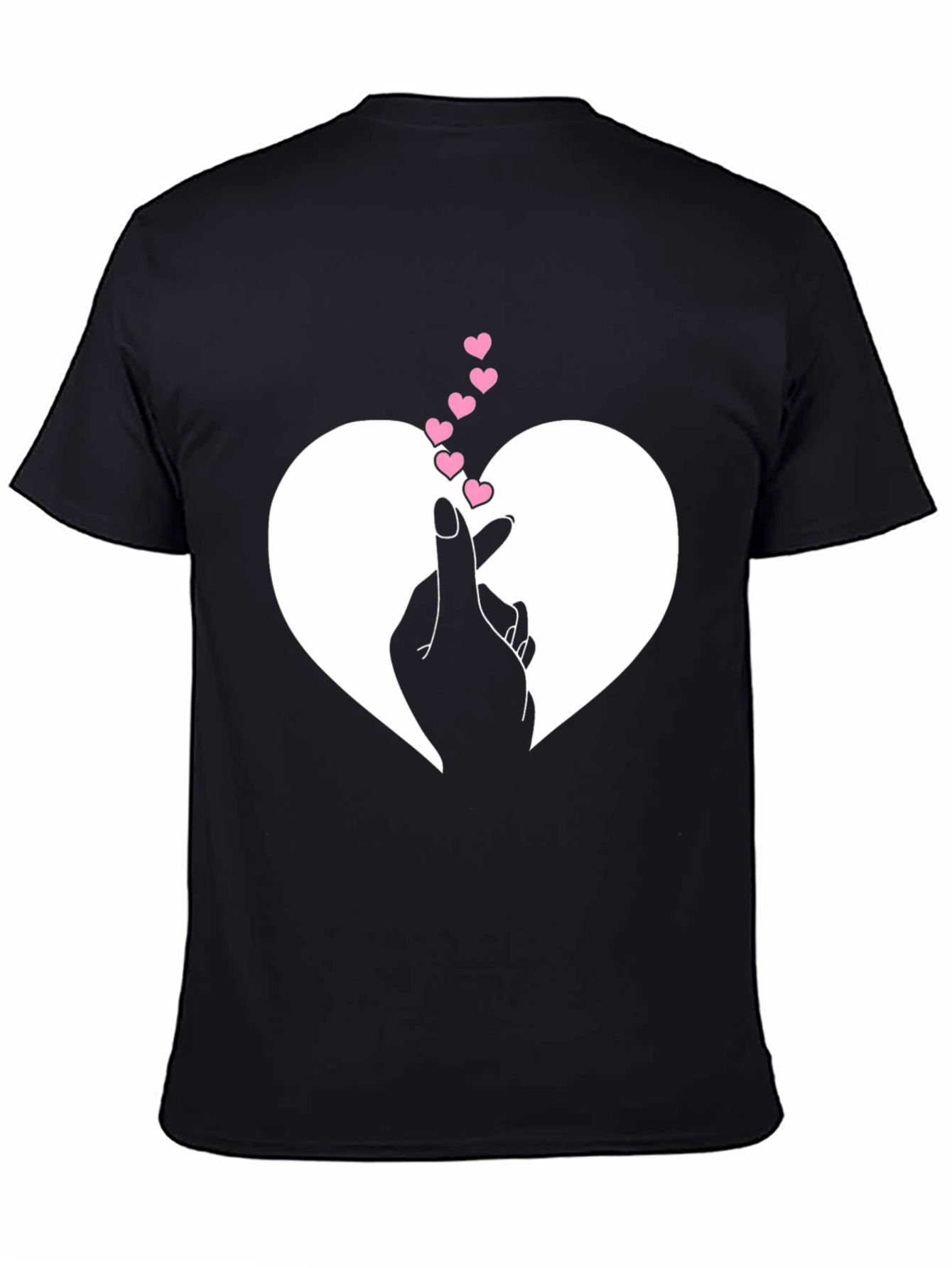 Heart Hand Sign Graphic Tee