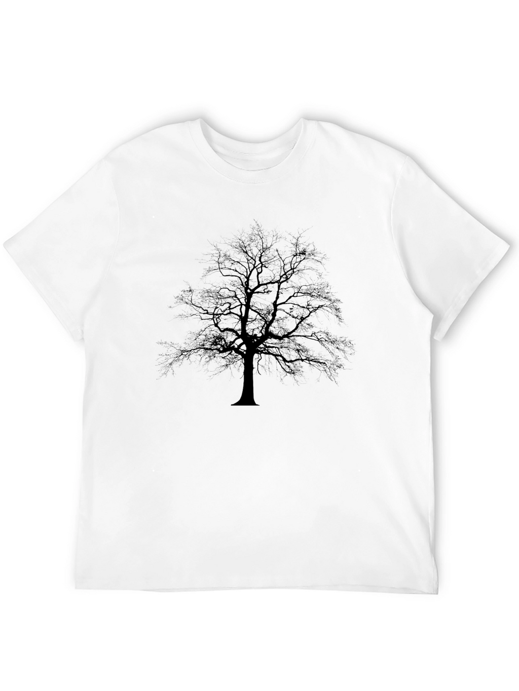 Black Tree Silhouette T-Shirt
