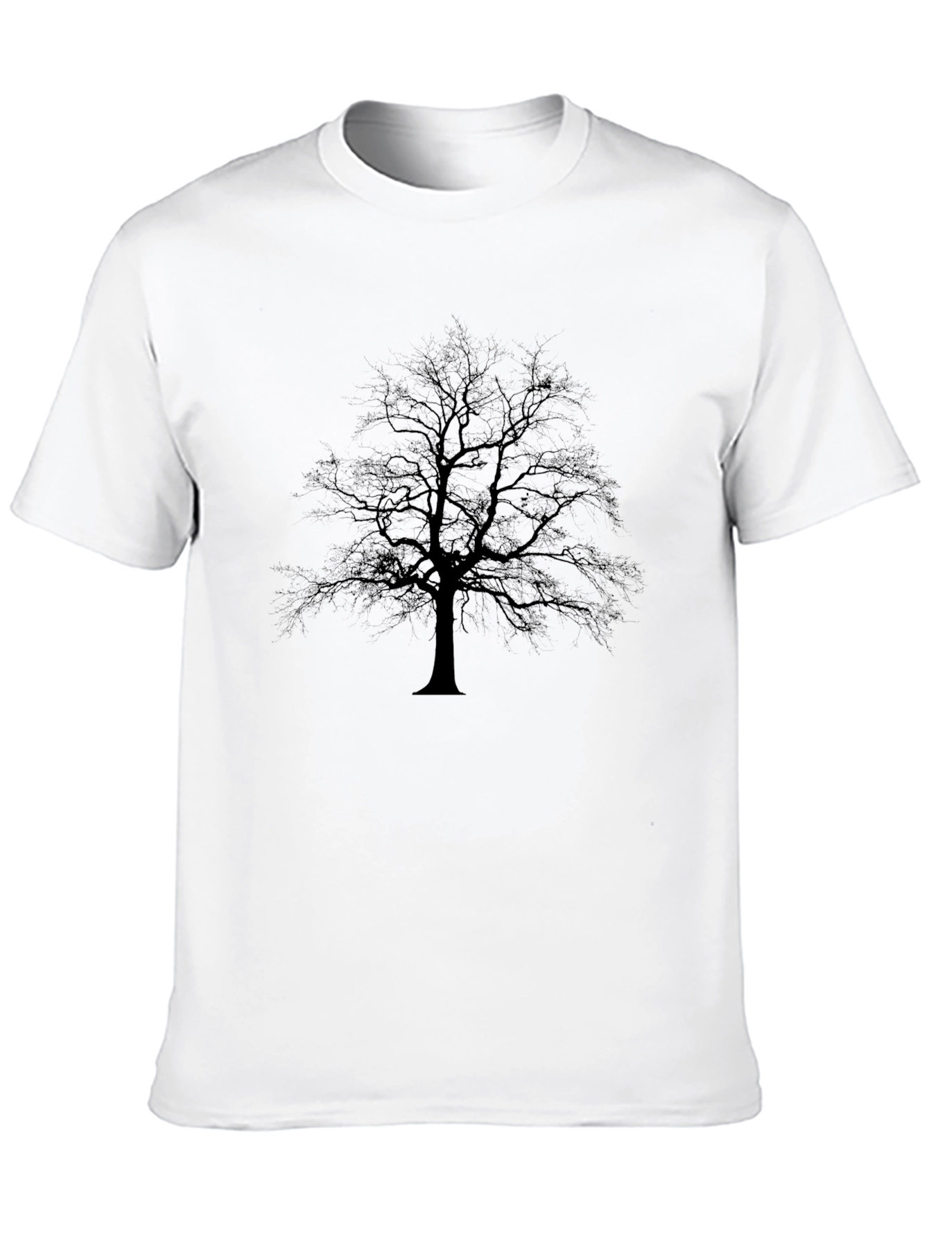 Black Tree Silhouette T-Shirt