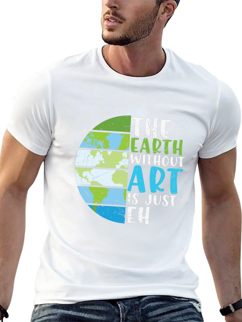 Earth Without Art T-Shirt - Artistic Earth Day Tee