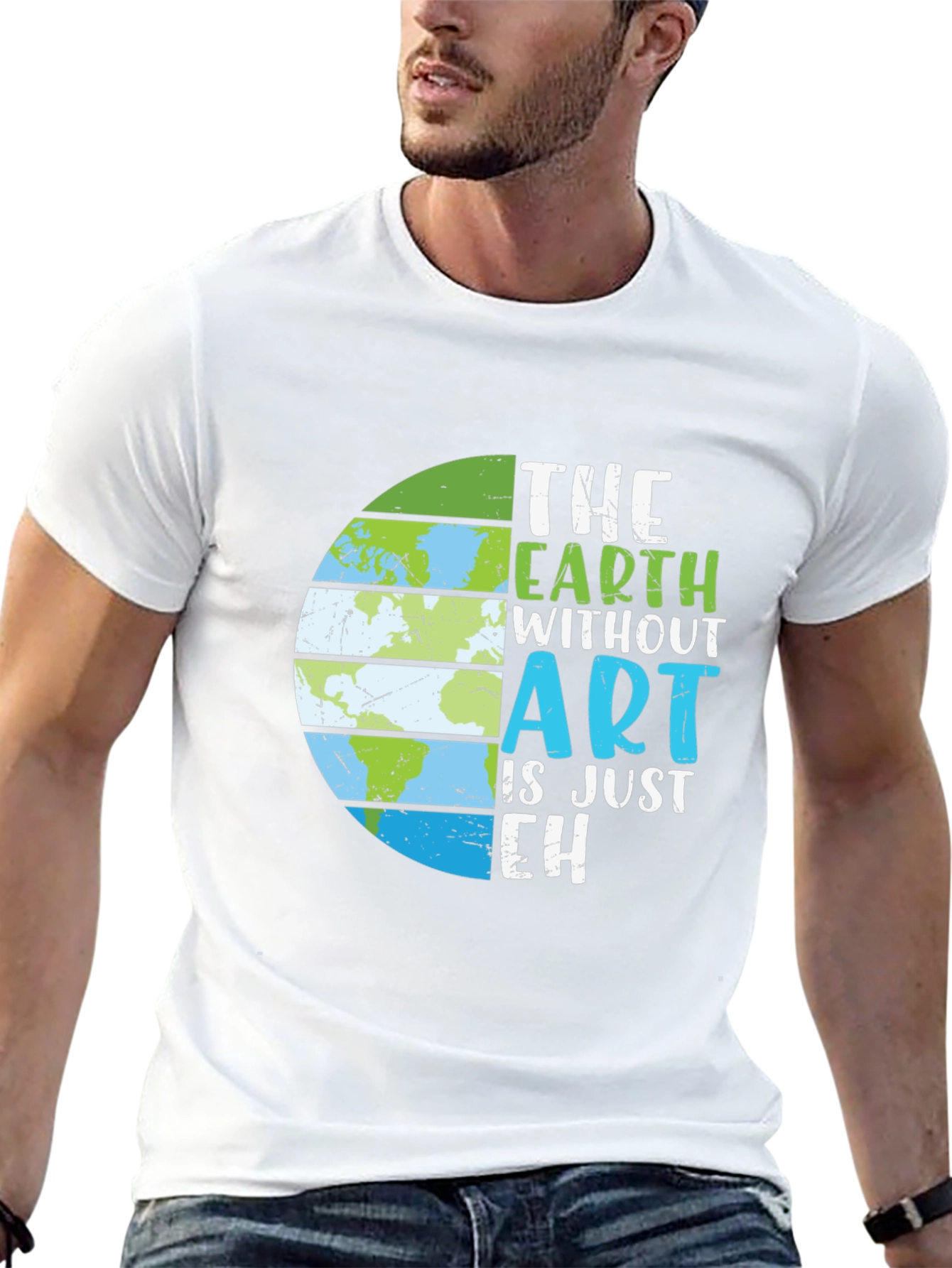 Earth Without Art T-Shirt - Artistic Earth Day Tee