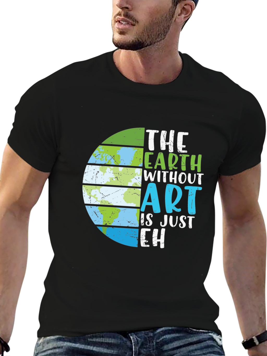 Earth Without Art T-Shirt - Artistic Earth Day Tee