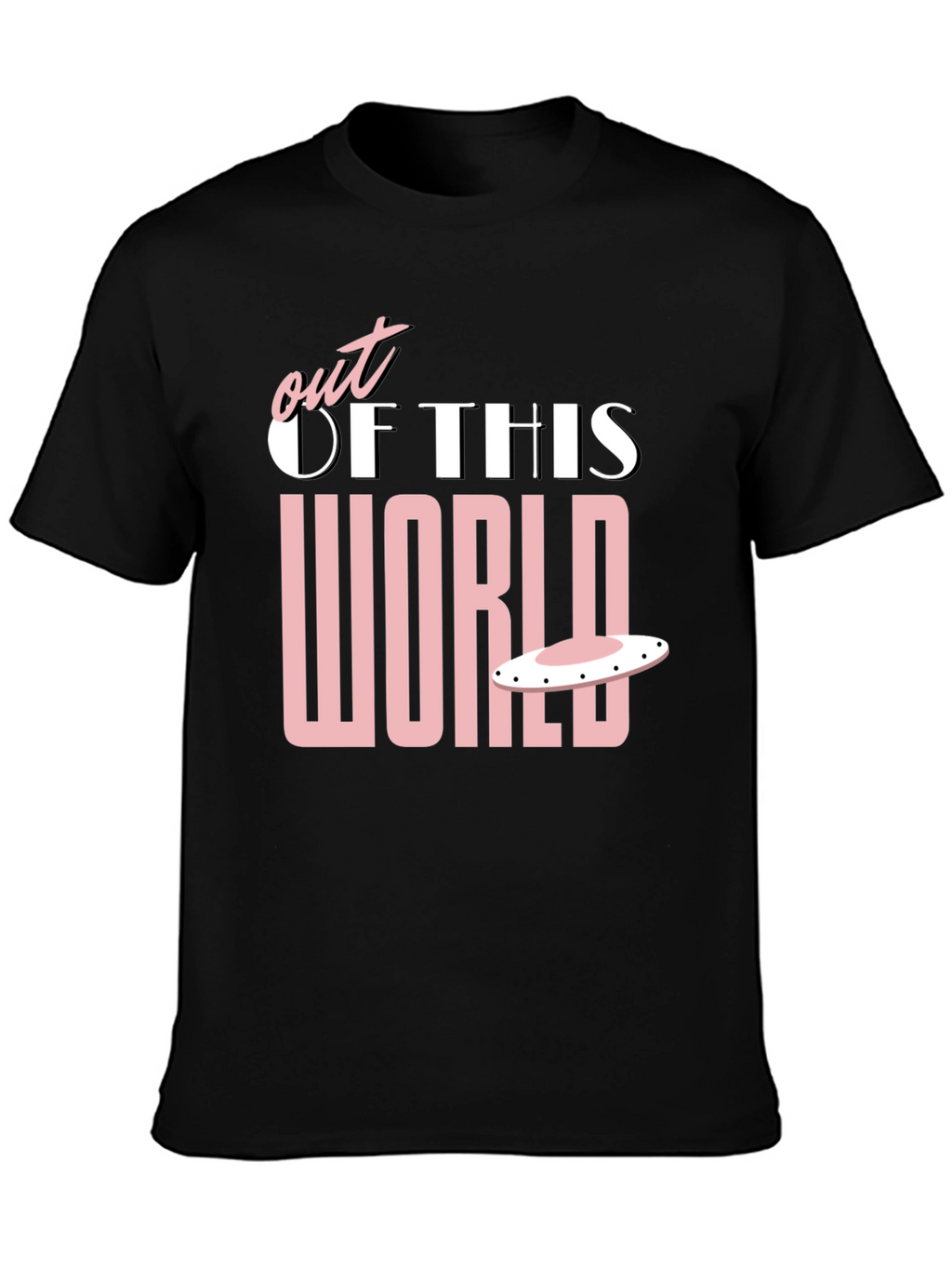 Out of This World Black Graphic T-Shirt