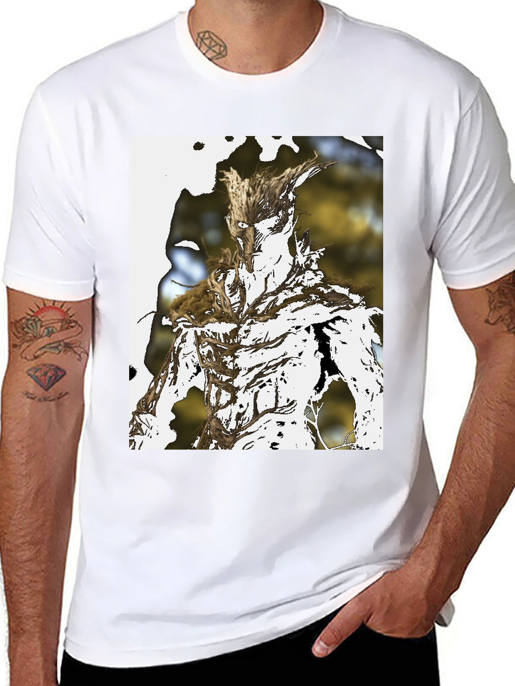 Groot Inspired Graphic Tee - Guardians Fan Apparel