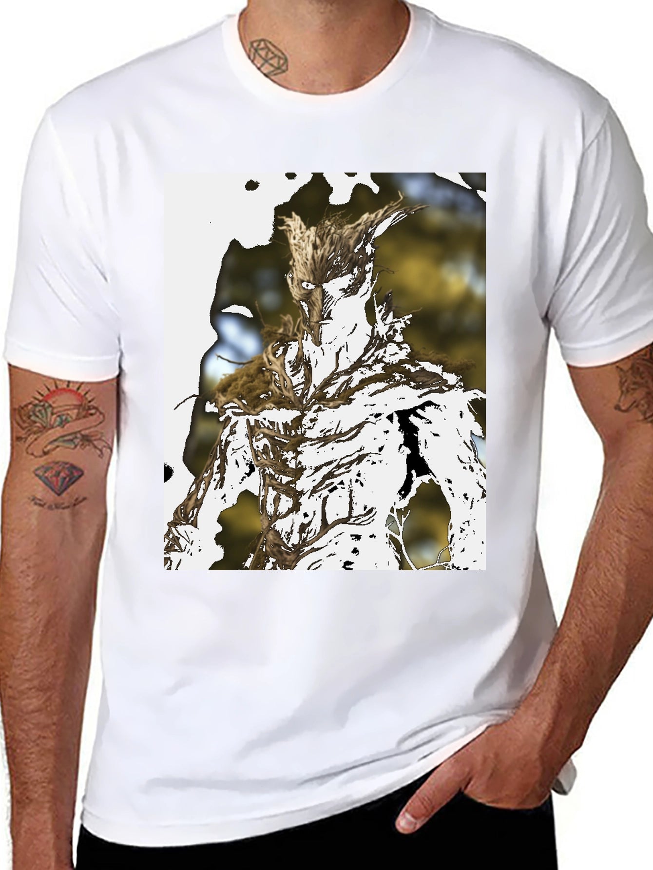 Groot Inspired Graphic Tee - Guardians Fan Apparel