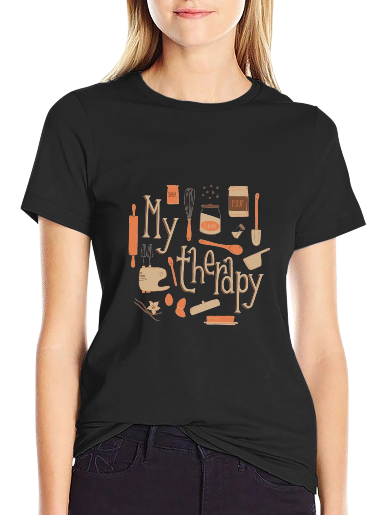 Baking Therapy T-Shirt - Bakers Delight