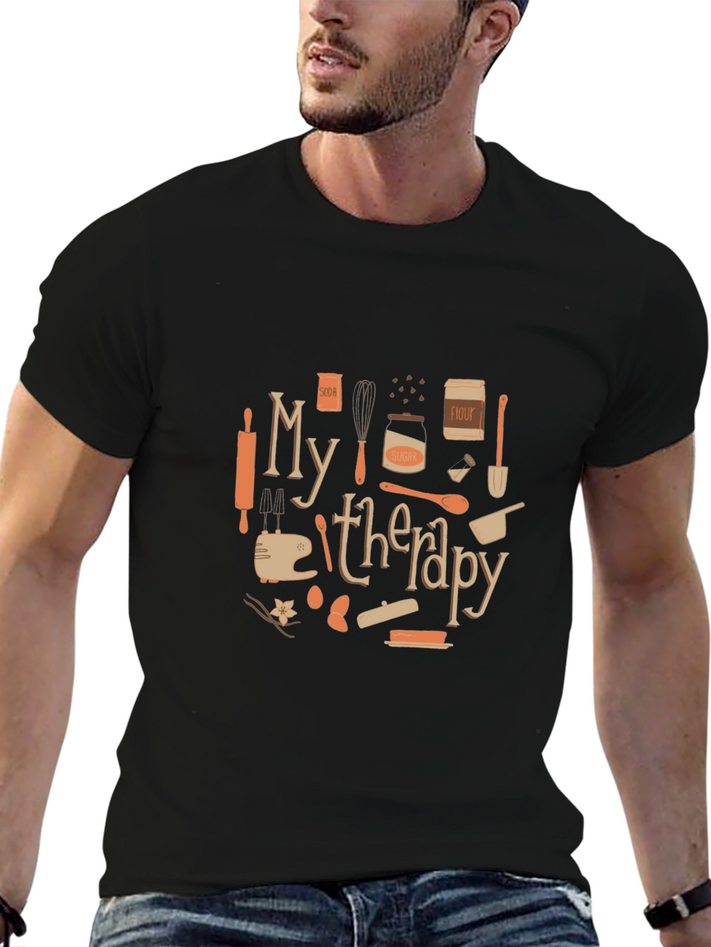 Baking Therapy T-Shirt - Bakers Delight