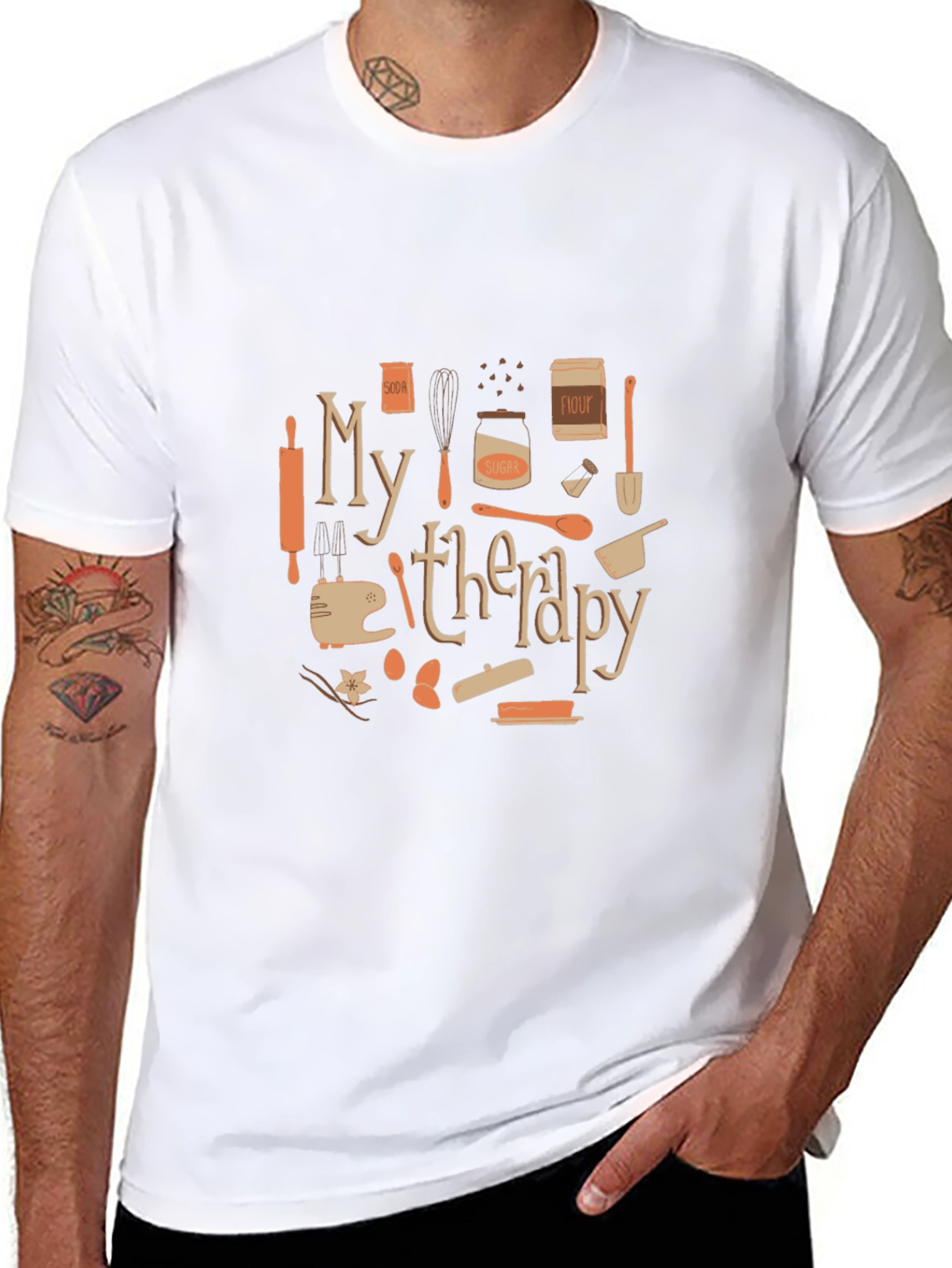 Baking Therapy T-Shirt - Bakers Delight