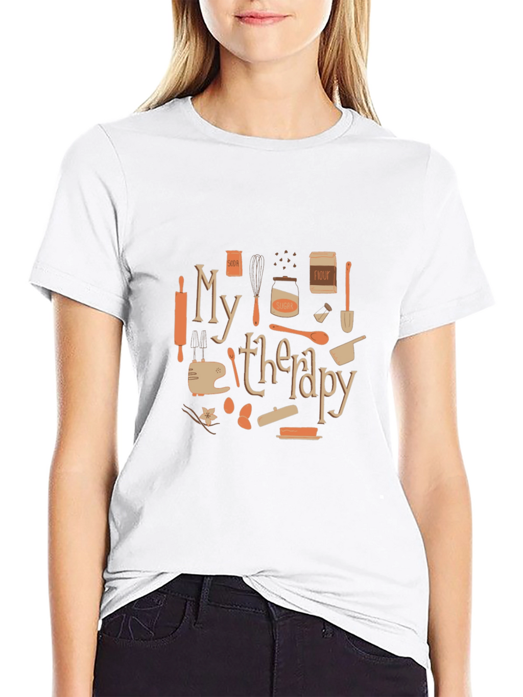 Baking Therapy T-Shirt - Bakers Delight