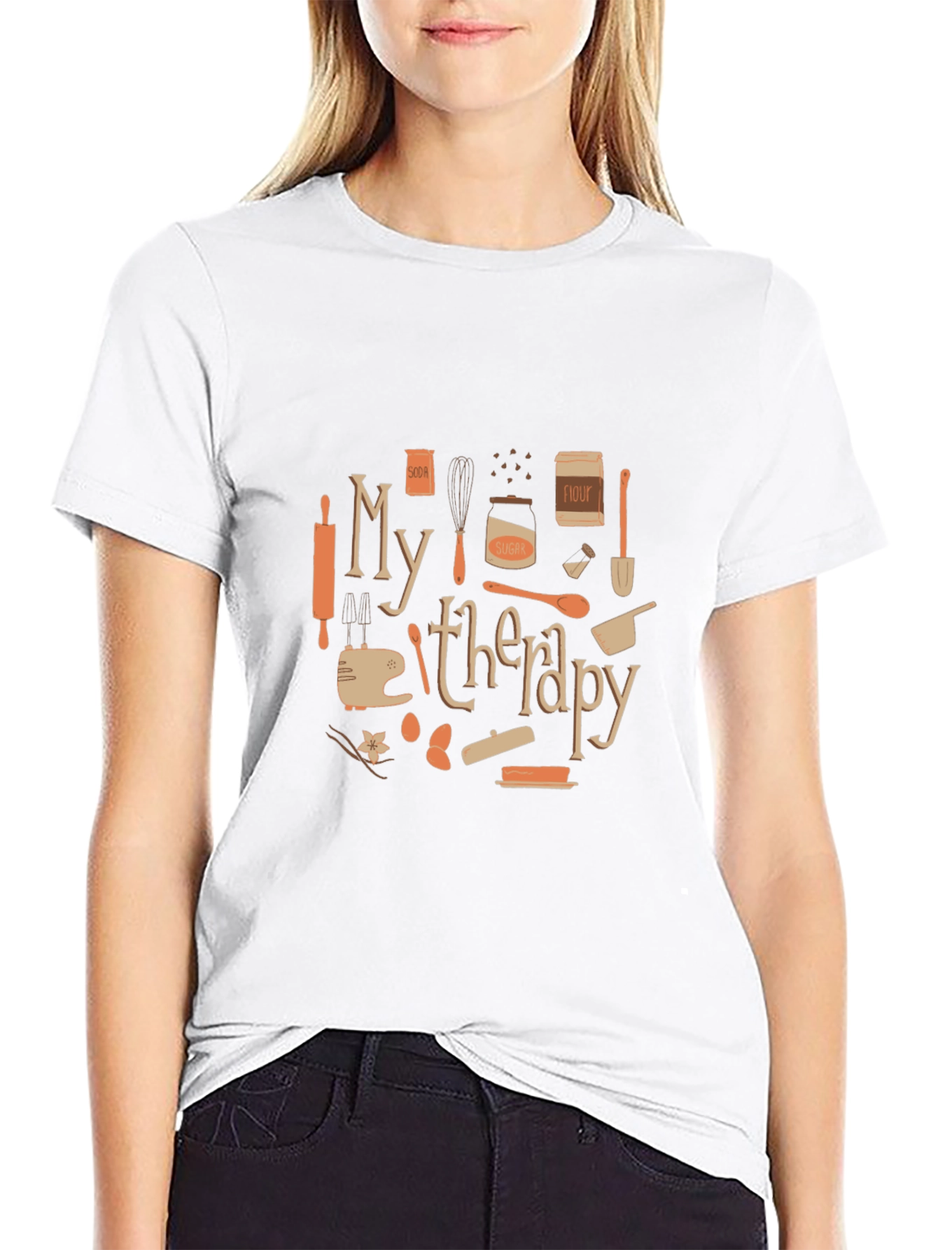 Baking Therapy T-Shirt - Bakers Delight