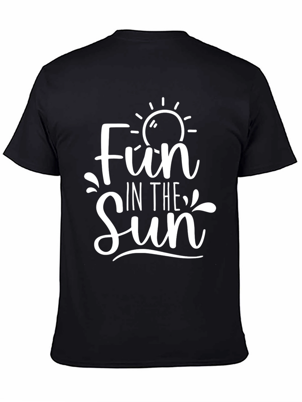 Fun In The Sun Graphic Tee - Black
