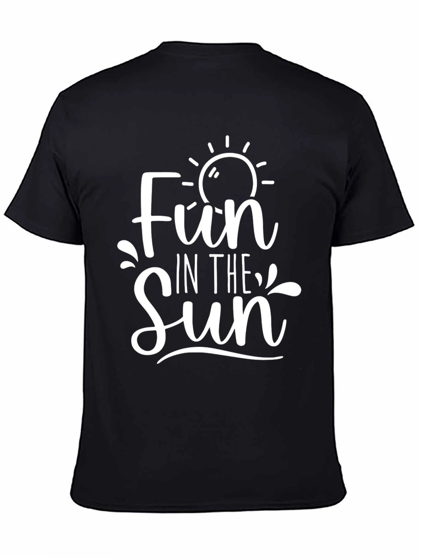 Fun In The Sun Graphic Tee - Black