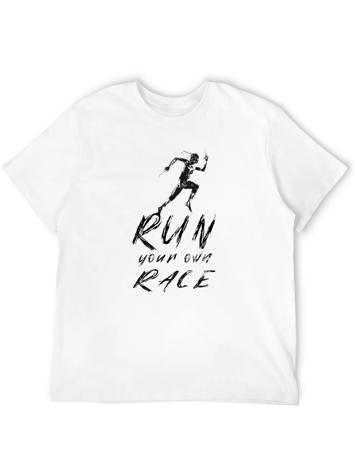 Run Your Own Race Graphic T-Shirt