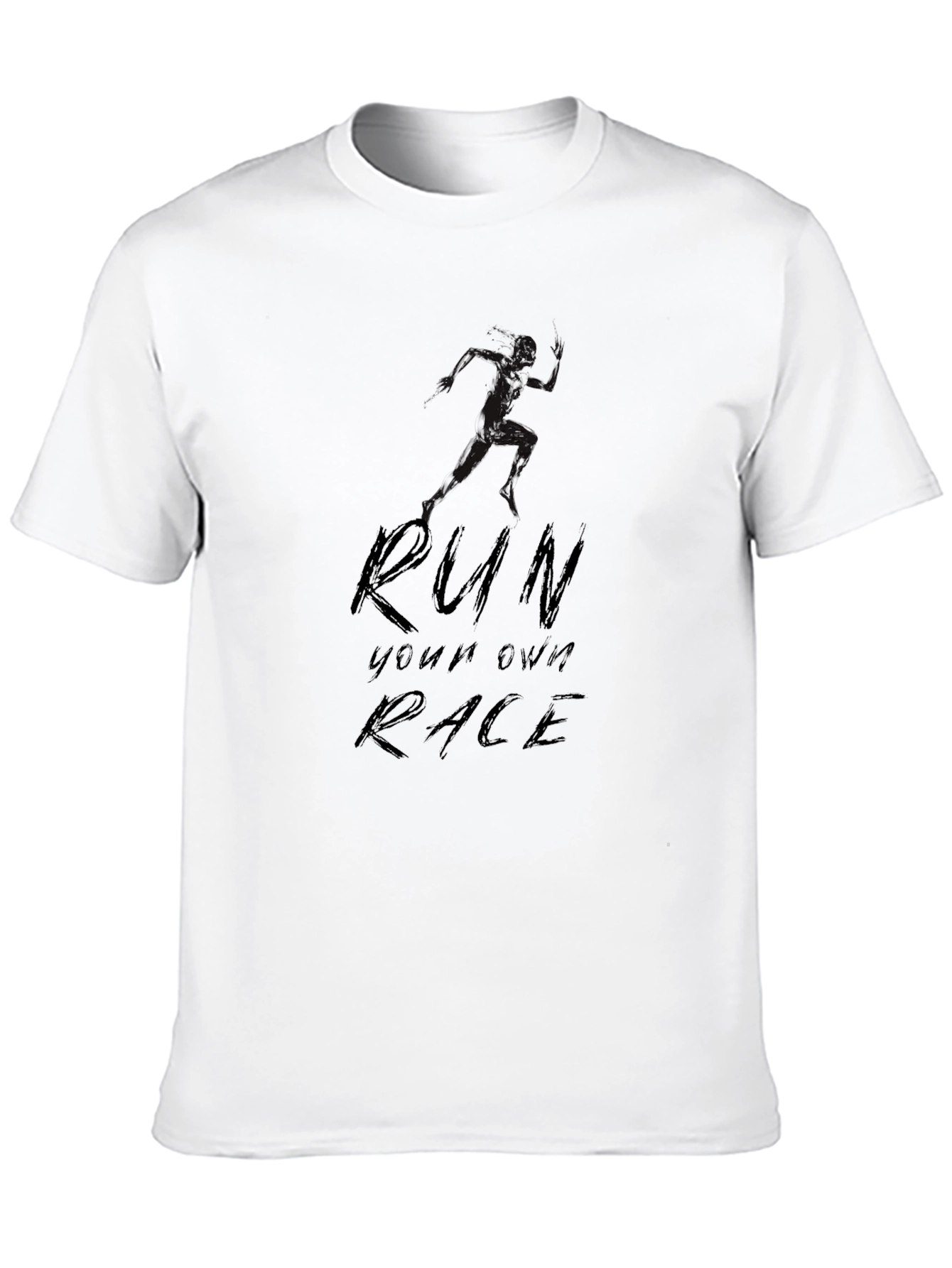 Run Your Own Race Graphic T-Shirt