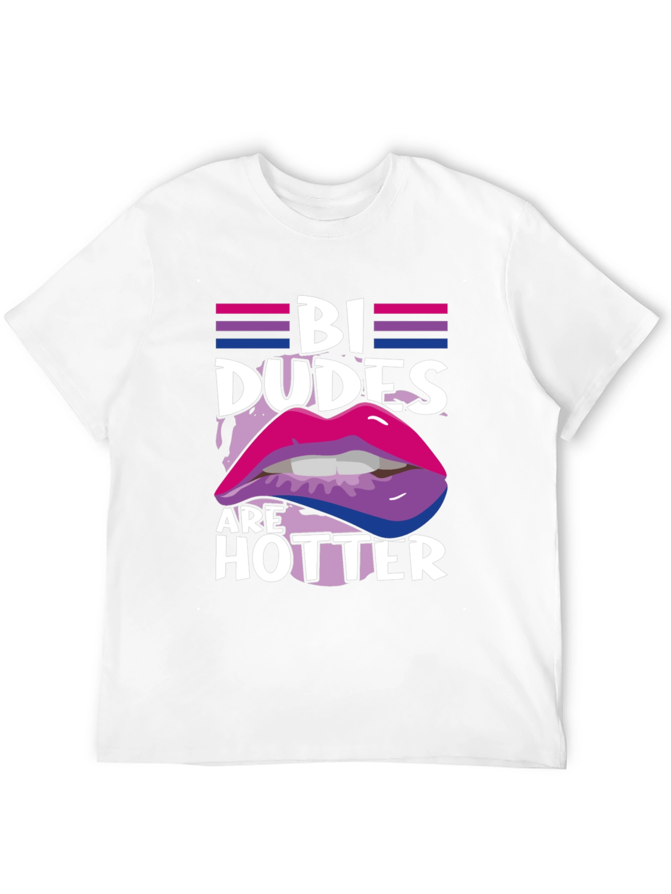 Bi Dudes Are Hotter Graphic T-Shirt