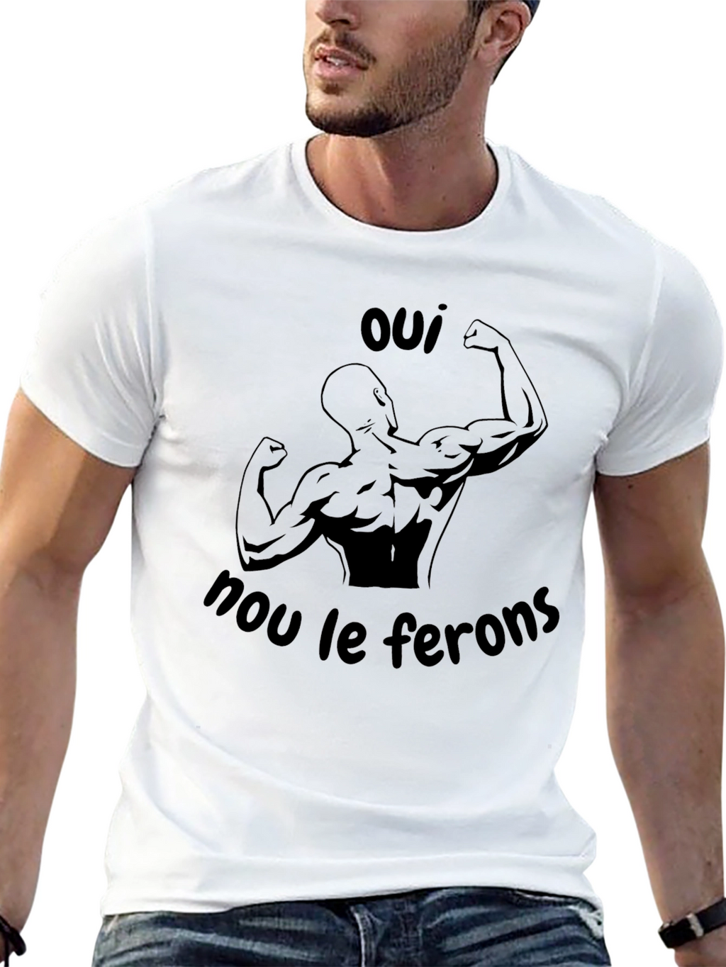 Oui nous le ferons Graphic T-shirt