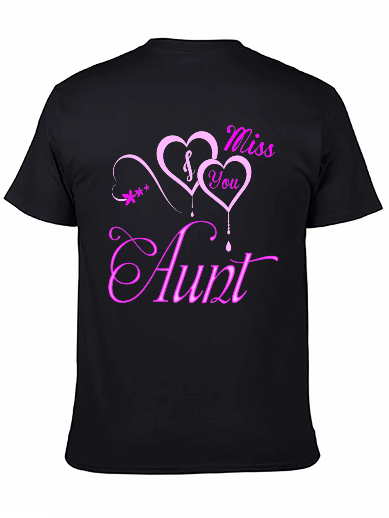 Miss You Aunt T-Shirt | Sentimental Graphic Tee