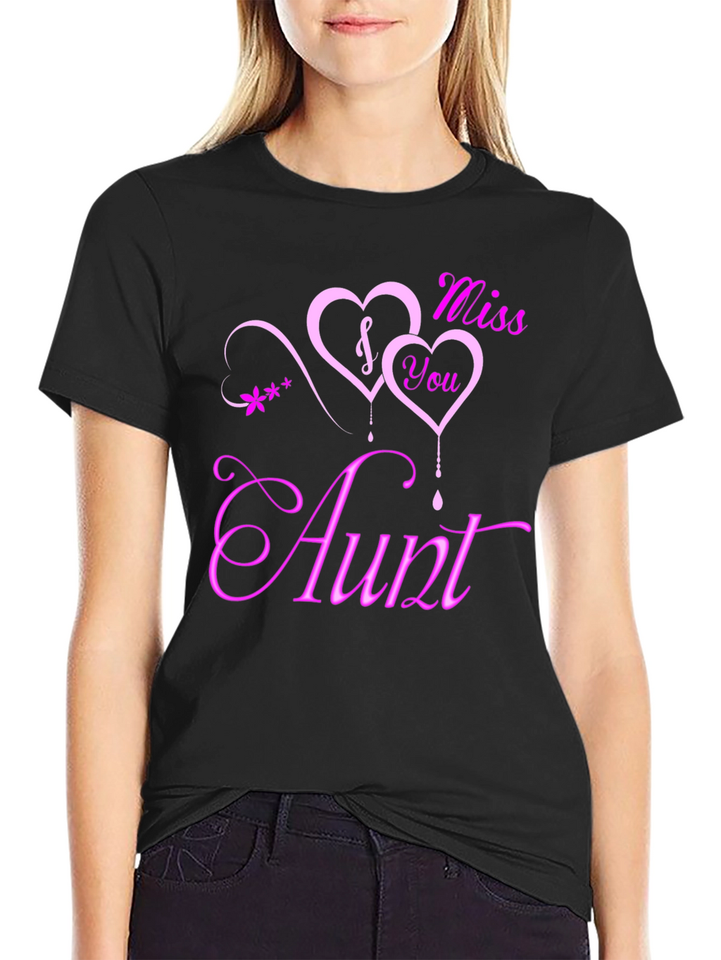 Miss You Aunt T-Shirt | Sentimental Graphic Tee