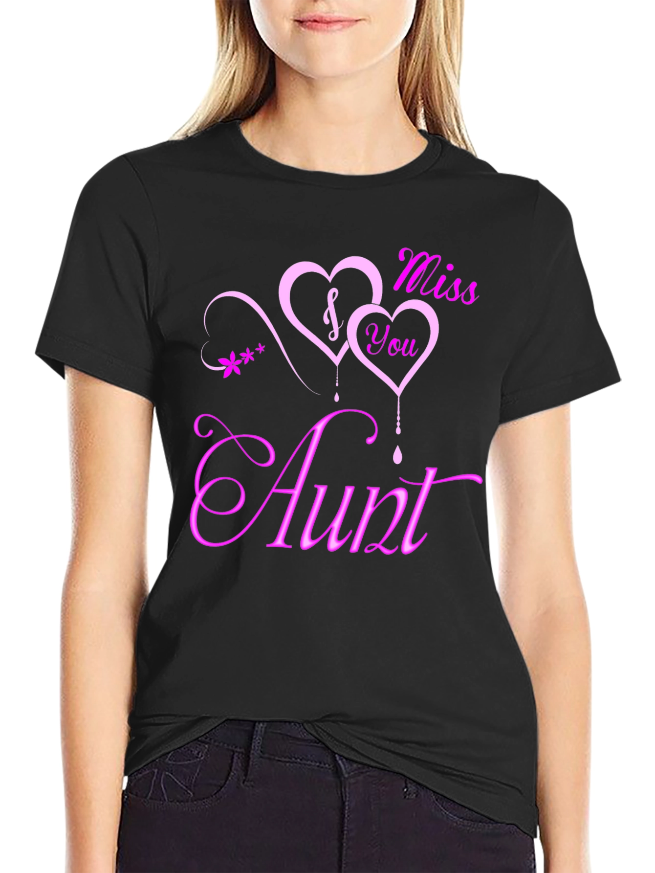 Miss You Aunt T-Shirt | Sentimental Graphic Tee