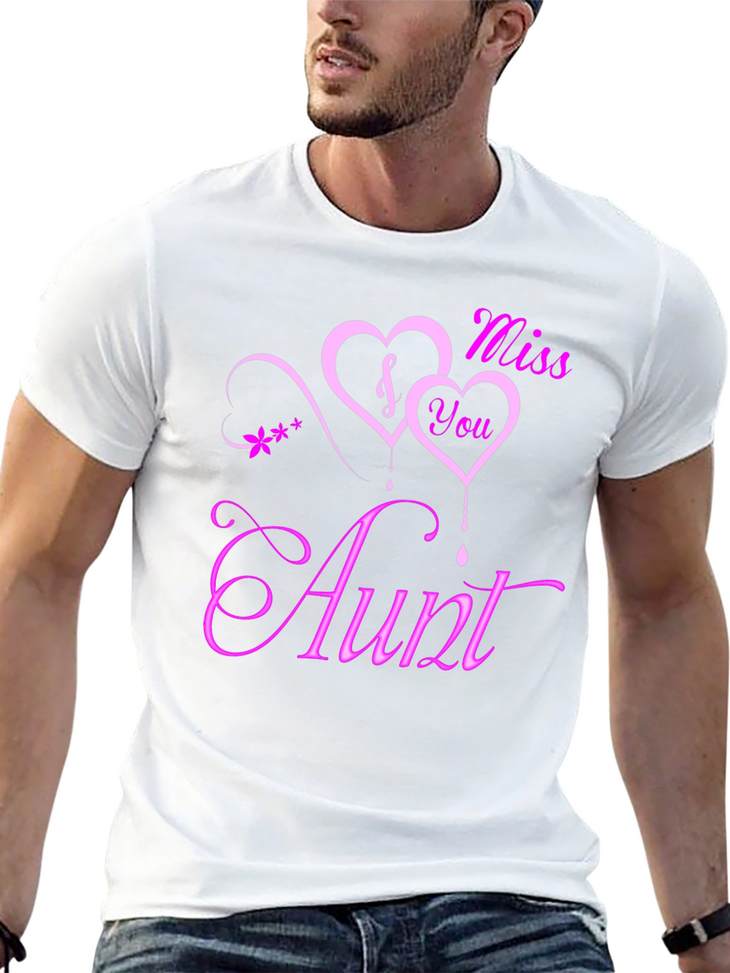 Miss You Aunt T-Shirt | Sentimental Graphic Tee