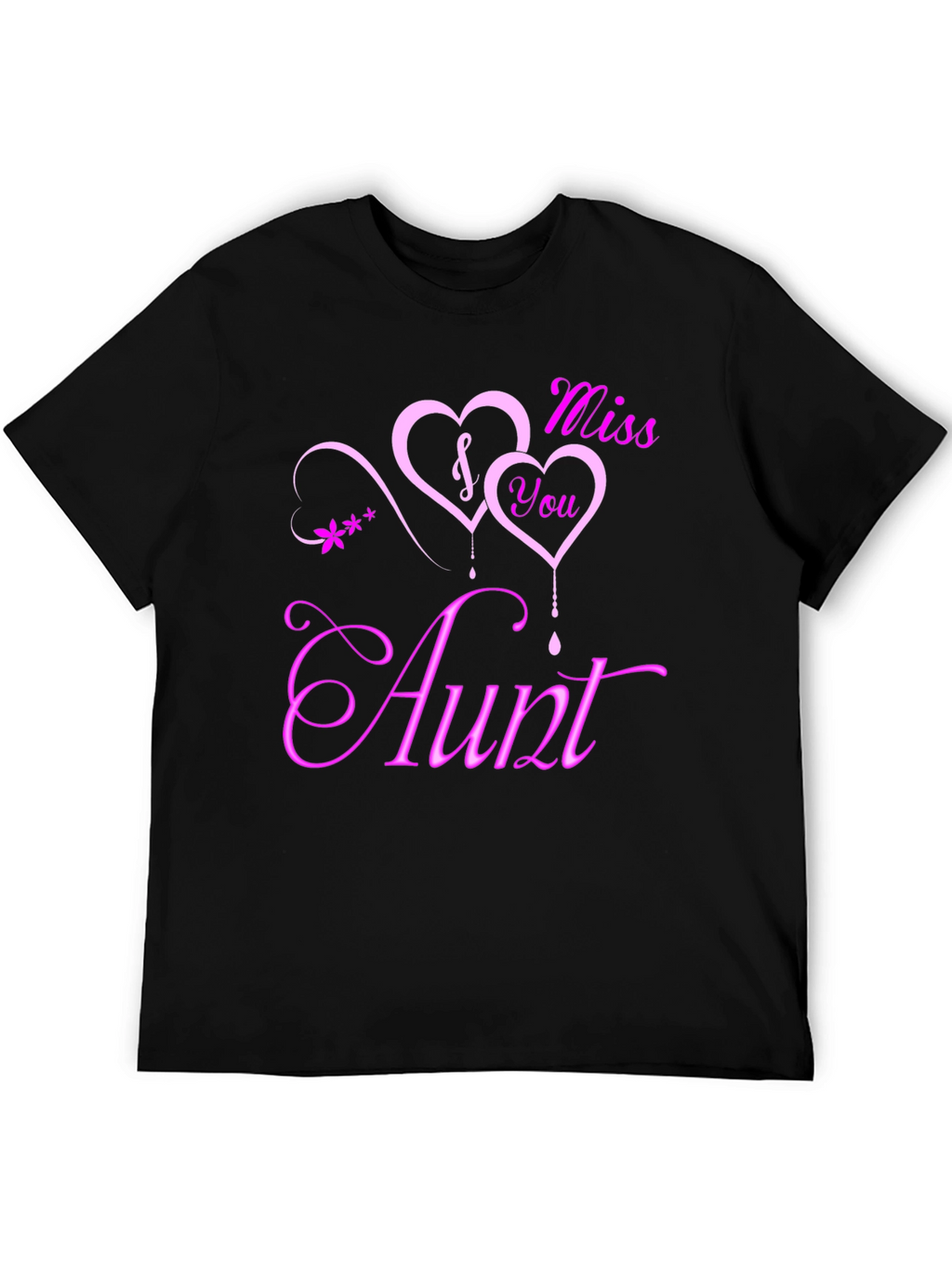 Miss You Aunt T-Shirt | Sentimental Graphic Tee