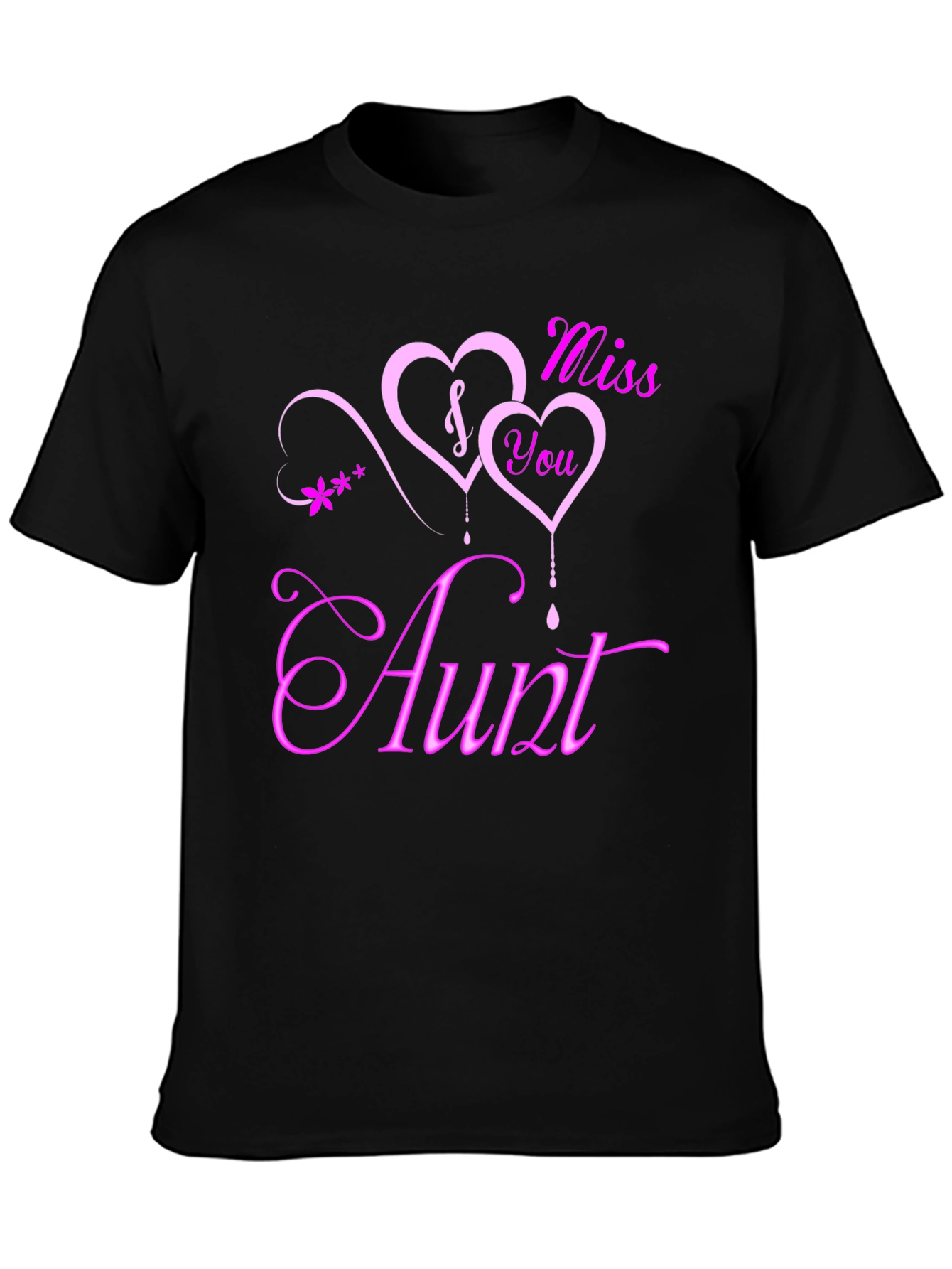Miss You Aunt T-Shirt | Sentimental Graphic Tee