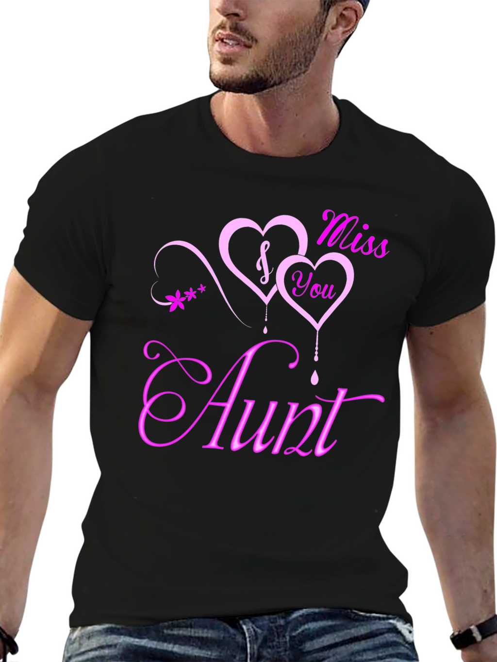 Miss You Aunt T-Shirt | Sentimental Graphic Tee